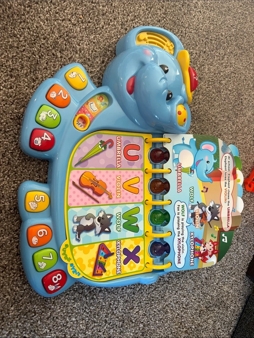 Vtech Touch & Teach Elephant